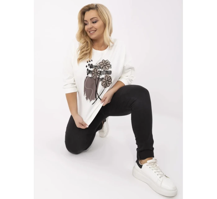 Bluzka RV BZ model 21072642 ecru - FPrice