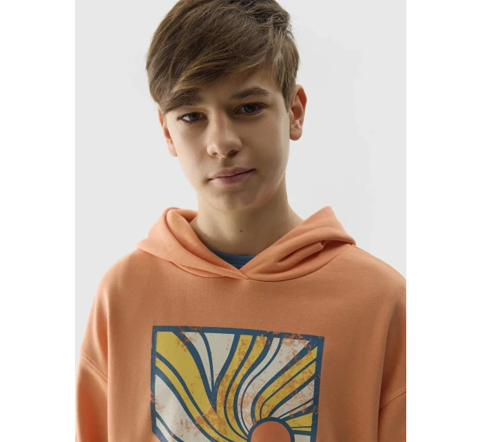 Chlapčenská mikina 4F - oranžová