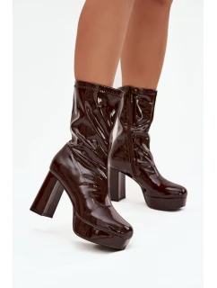 Topánky na podpätku model 219265 Krok vo veľkom štýle