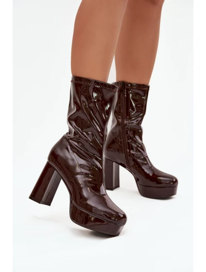 Topánky na podpätku model 219265 Krok vo veľkom štýle