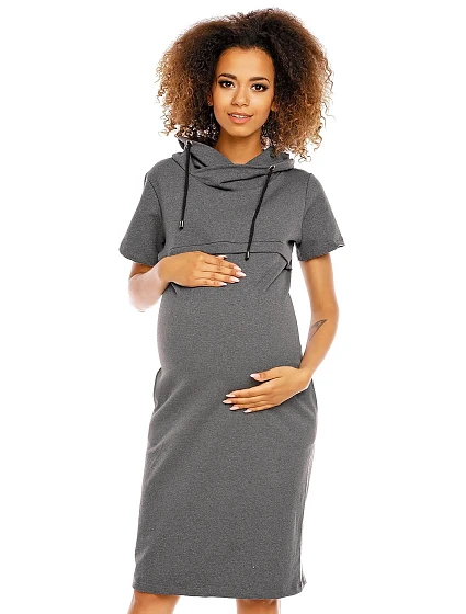 Tehotenské šaty model 94426 PeeKaBoo