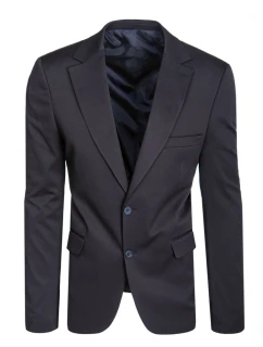 Pánské jednořadové námořnicky modré sako Dstreet MX0630