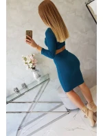 Súprava blúzky a sukne, námornícka modrá Súprava blúzky a sukne, námornícka modrá