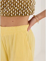 MI kalhoty SP 2563.02 světle žlutá