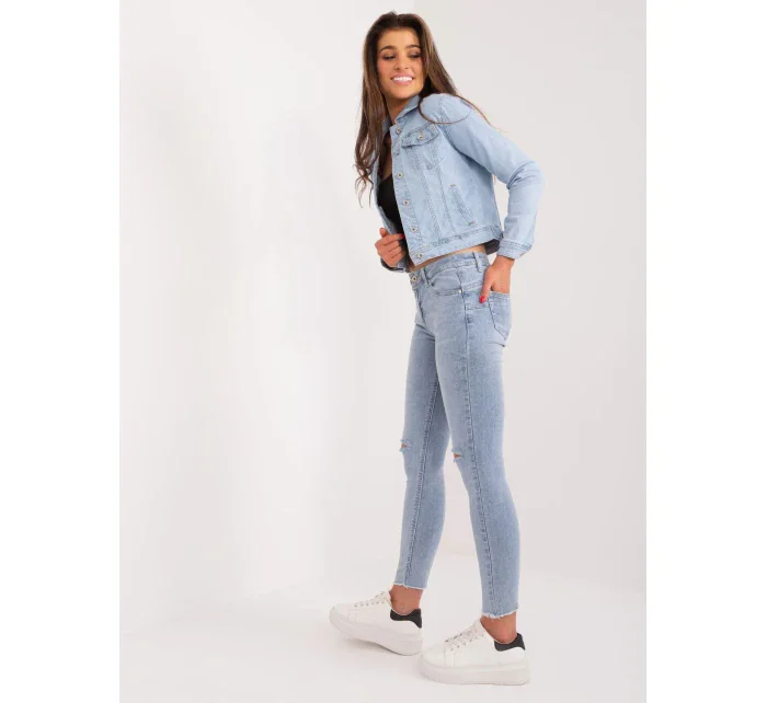 Spodnie jeans NM SP PJ23109.71 niebieski Spodnie jeans NM SP PJ23109.71 niebieski