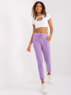 Spodnie dresowe RV DR model 19381295 fioletowy - FPrice
