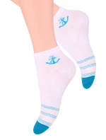 Dámske členkové ponožky Steven art.114