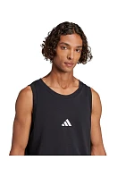 Koszulka męska Essentials Small Logo Tank czarna model 22249484 pánské - ADIDAS Koszulka męska Essentials Small Logo Tank czarna model 22249484 pánské - ADIDAS