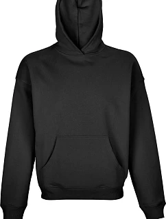SOL'S Connor Unisex mikina s kapucňou 25.3813 čierna