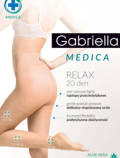 Gabriella Medica Relax 20 DEN Code 110 kolor:beige