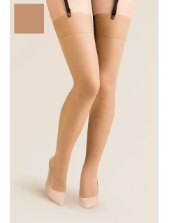 Gabriella Calze Cher 15 DEN Plus Size Code 166 farba:béžová