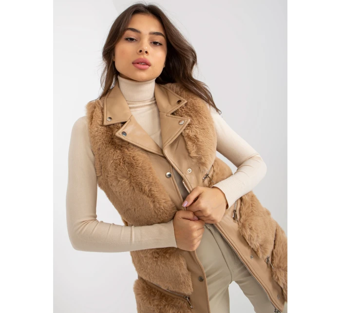 Kamizelka AI KZ model 21468350 camelowy - FPrice