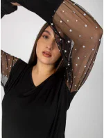 Blúzka BR BZ 2057.04 čierna