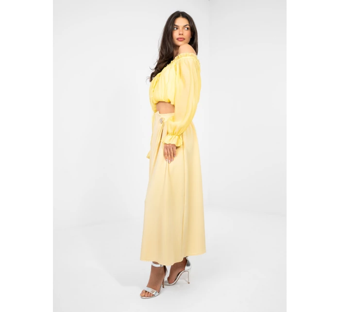 Sukňa IT SD 81036.82 svetložltá