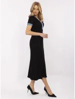 Šaty NM SK K439.78 čierne Šaty NM SK K439.78 čierne