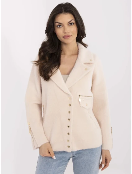 kurtka alpaka jasny beż model 21781315 - Factory Price kurtka alpaka jasny beż model 21781315 - Factory Price