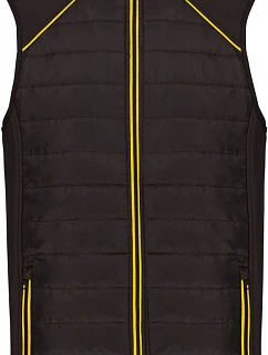 606 Pracovní hybridní vesta "DaytoDay" model 22431722 black/yellow - WK