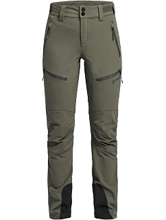 Tenson TXlite Flex Pants Women Dámske elastické nohavice 84.8063 tmavá khaki