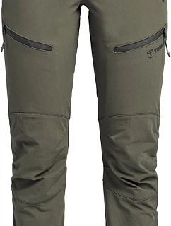 Tenson TXlite Flex Pants Women Dámske elastické nohavice 84.8063 tmavá khaki