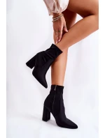 Dámské Boty Na Podpatku Černá model 21592988 - Boto
