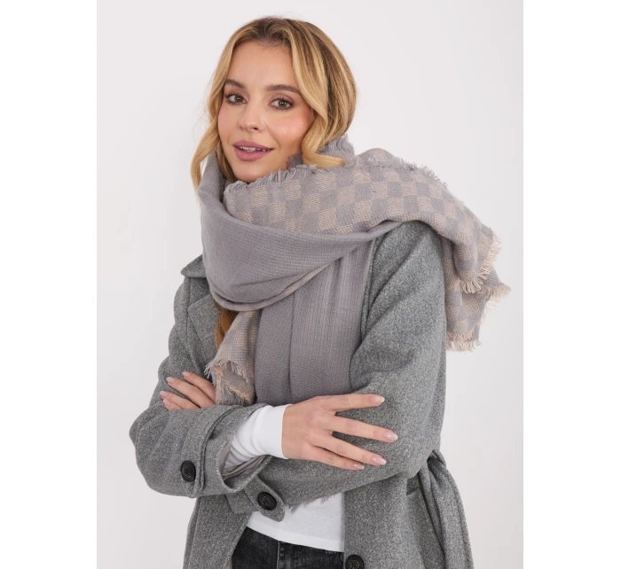 Šál AT SZ 16501.03 sivo-ružový