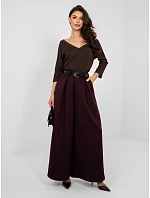 Nohavice IT SP 17872.29 tmavo fialové