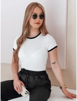Dámské tričko s nápisem bílé Dstreet model 21988884 - FashionStreet