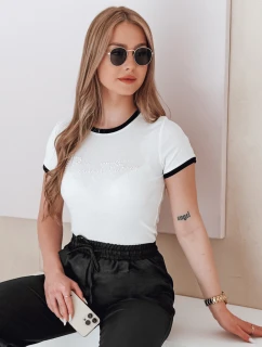 Dámské tričko s nápisem bílé Dstreet model 21988884 - FashionStreet