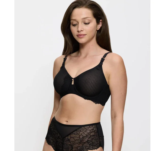 Podprsenka Peony Florale W01 - černá - TRIUMPH