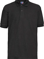 Russell Athletic 599B Detské piqué polo z hrubej bavlny 10.599B čierne