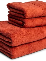 Lord Nelson Fairtrade Towel 50 – uterák 85.0045, terakotová farba