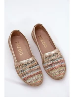 Elegantní Kožené Espadrilky S Pletením Multikolor model 21684984 - Zazoo