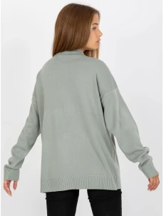 Dámsky sveter D90039W90818A3 svetlo zelený