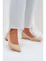 Lodičky na podpätku model 208446 Vykročte štýlovo