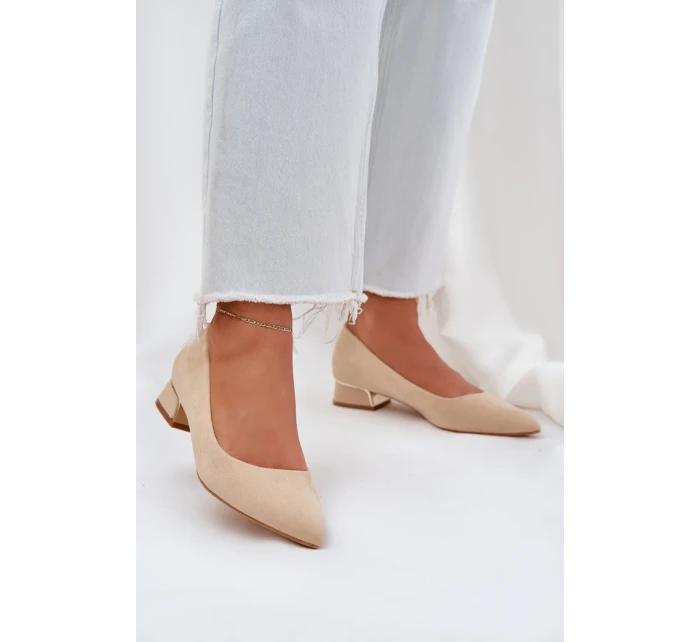 Lodičky na podpätku model 208446 Vykročte štýlovo