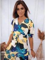 VALLERIO žlté šaty FashionStreet EY1875 VALLERIO žlté šaty FashionStreet EY1875