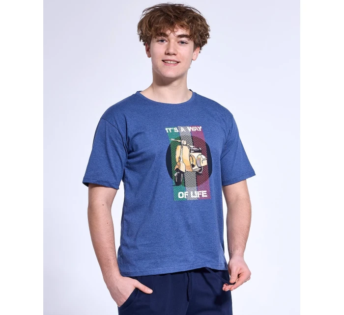 Cornette F&Y Boy pyžamo 500/49 Scooter w/r 164-188 Cornette F&Y Boy pyžamo 500/49 Scooter w/r 164-188