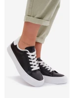 Dámské tenisky z eko kůže Big Star model 22009885 HIPOLY SYSTEM Černé - Big Star Shoes