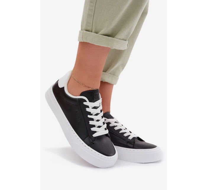 Dámské tenisky z eko kůže Big Star model 22009885 HIPOLY SYSTEM Černé - Big Star Shoes