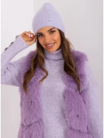 Czapka AT CZ model 18997519 jasny fioletowy - FPrice