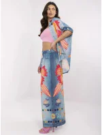 Kalhoty DHJ SP modrá model 21003843 - FPrice Kalhoty DHJ SP modrá model 21003843 - FPrice