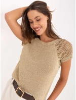 Bluzka MI BZ model 21217616 złoty - FPrice