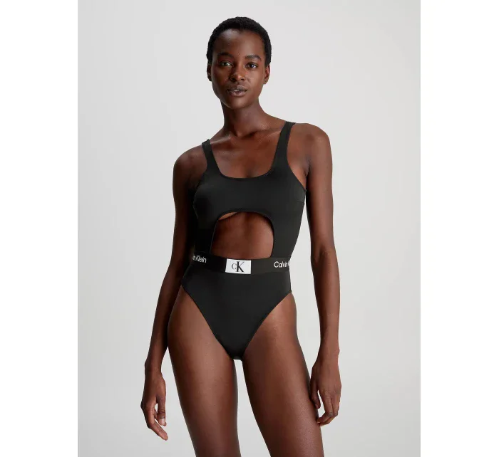Dámské jednodílné plavky model 19701741 BEH černé - Calvin Klein Dámské jednodílné plavky model 19701741 BEH černé - Calvin Klein