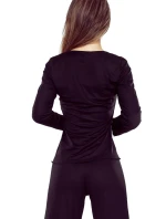 Dámske pyžamo Arleta čierne - ELDAR