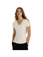 Dámské tričko krémové WAW25TTSH model 21391882 - 4F Dámské tričko krémové WAW25TTSH model 21391882 - 4F
