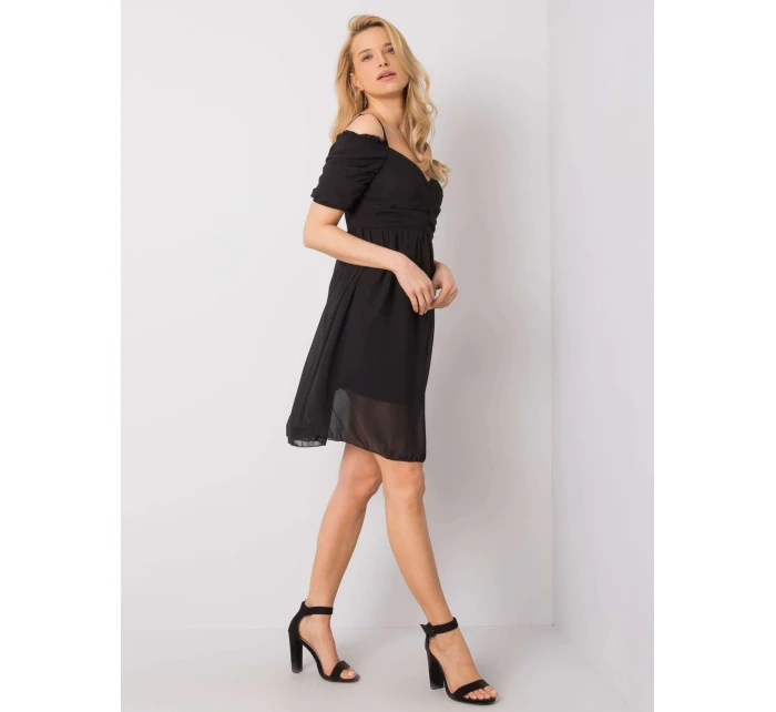 Šaty 322 SK 1768.70P čierna Šaty 322 SK 1768.70P čierna