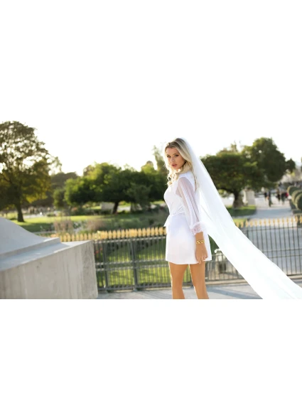 Bonnie župan biely - Dkaren Bonnie župan biely - Dkaren