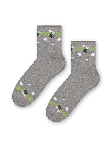 Ponožky model 17697852 Melange Grey - Steven
