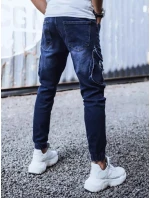 Pánské bojové džínové kalhoty tmavě modré Dstreet model 21963247 - FashionStreet Pánské bojové džínové kalhoty tmavě modré Dstreet model 21963247 - FashionStreet