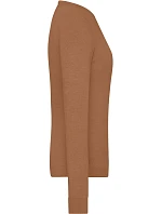 JN Dámský svetr s kulatým výstřihem 02. camel model 22538474 - Daiber JN Dámský svetr s kulatým výstřihem 02. camel model 22538474 - Daiber
